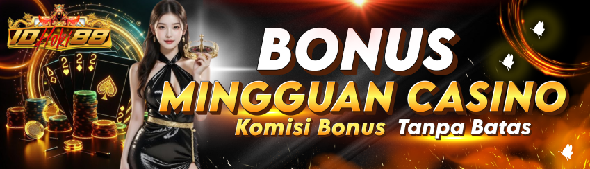 BONUS KOMISI MINGGUAN LIVE CASINO 0,7%